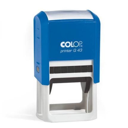 Carimbo automático personalizado marca Colop Print10 impressão 25X10 mm